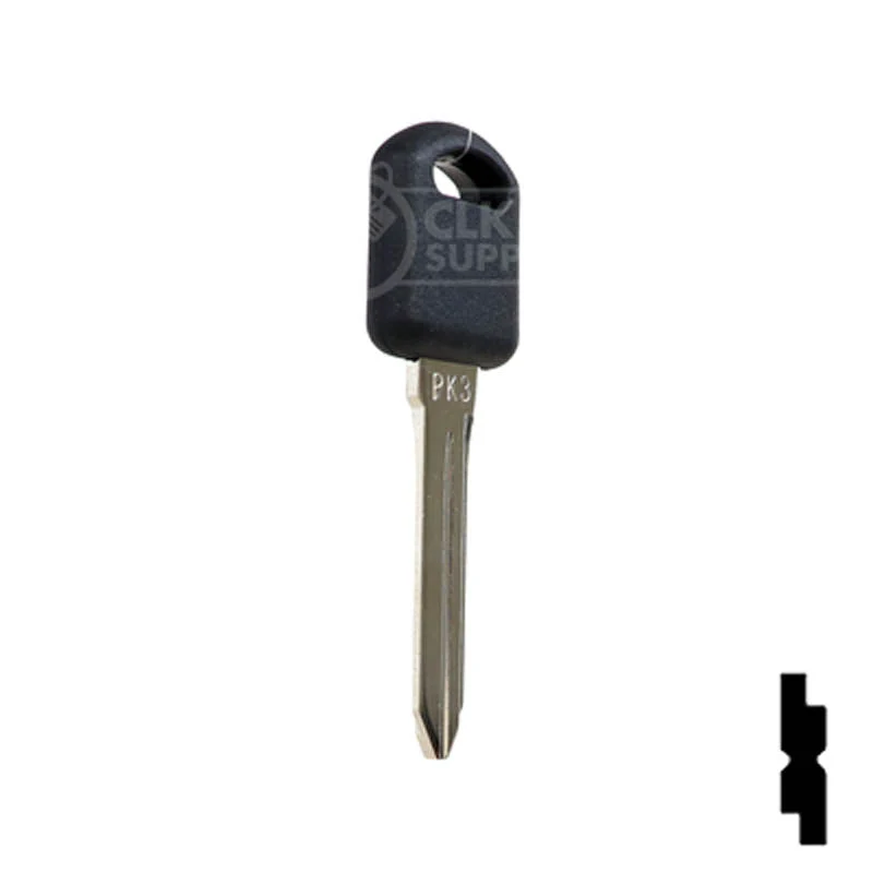 Uncut Transponder Key Blank | GM | B97-PT, 690552 - Image 5