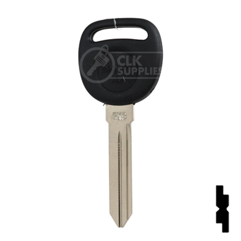 Uncut Transponder Key | General Motors | B99PT, 692952 - Image 12