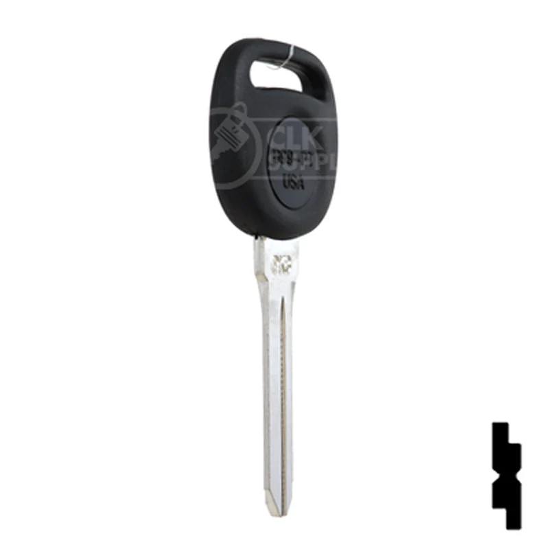 Uncut Transponder Key | General Motors | B99PT, 692952 - Image 17