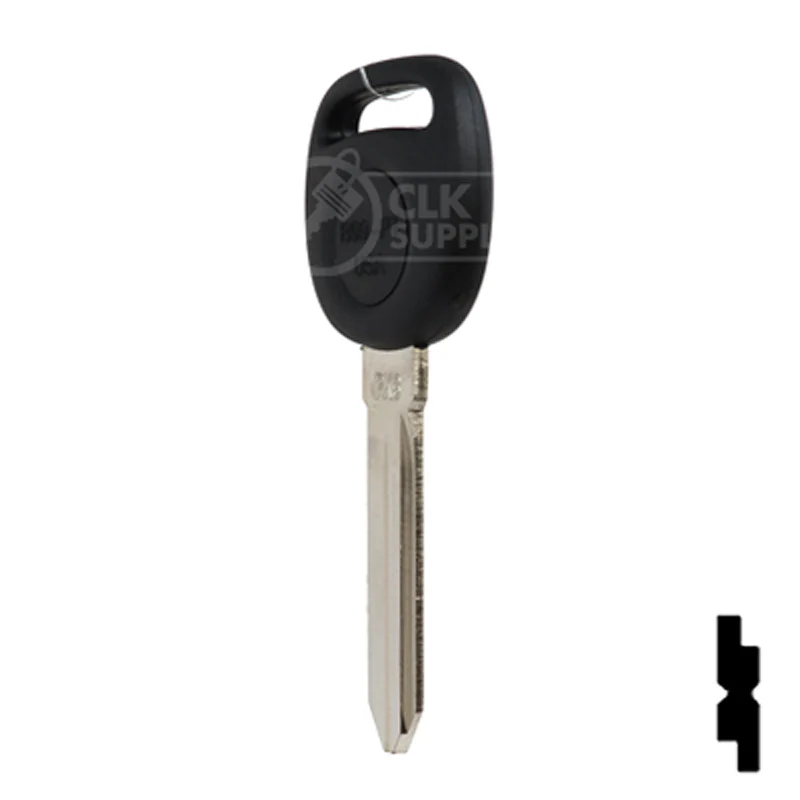 Uncut Transponder Key | General Motors | B99PT, 692952 - Image 9