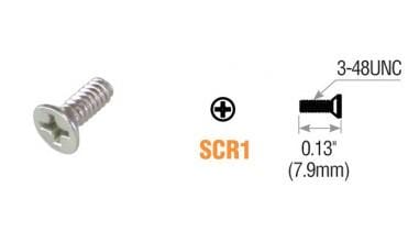 Mortise Cylinder Cam Screw | SCR-1 | 10pk