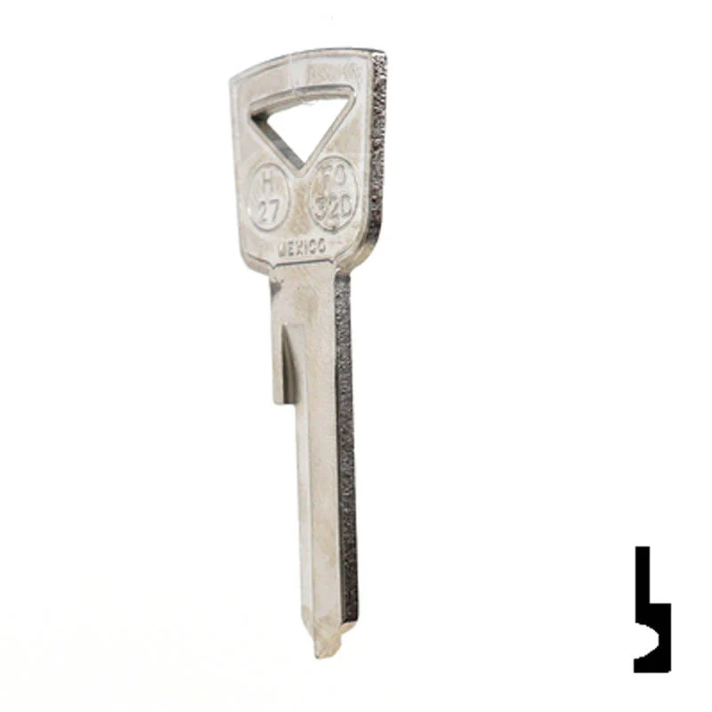 Uncut Key Blank | Ford | H27, 1127DP - Image 10