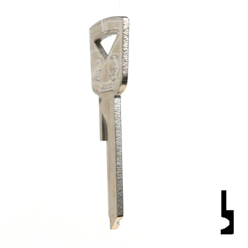 Uncut Key Blank | Ford | H27, 1127DP - Image 9