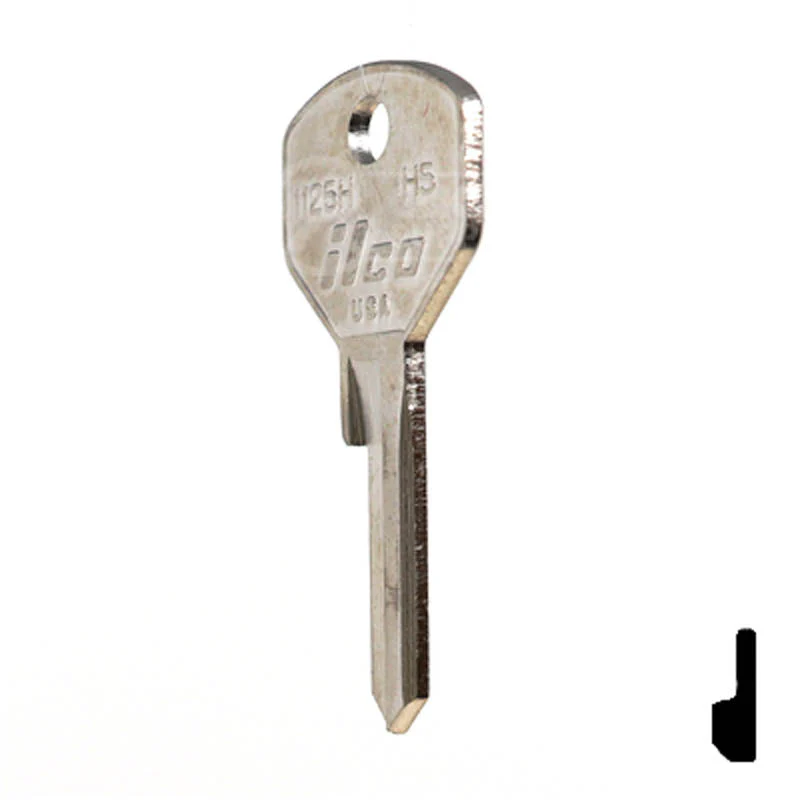 Uncut Key Blank | Ford | H5, 1125H - Image 21