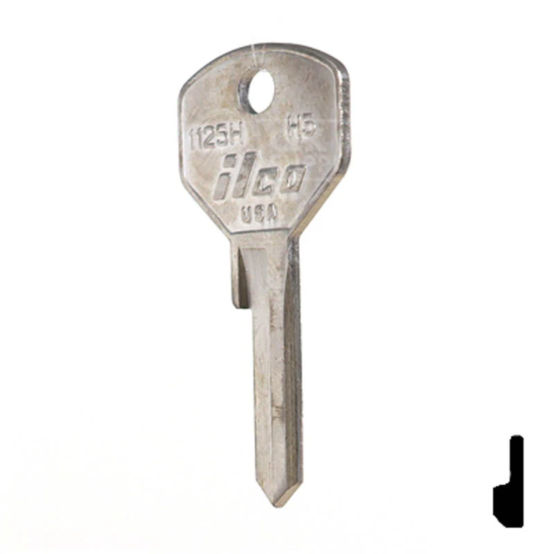 Uncut Key Blank | Ford | H5, 1125H - Image 22
