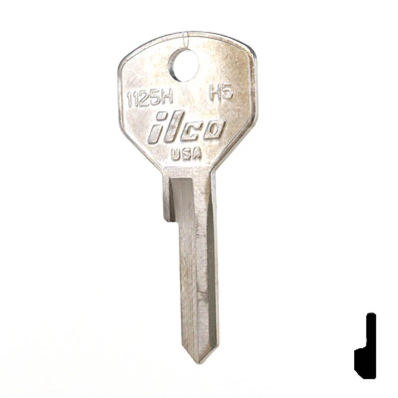 Uncut Key Blank | Ford | H5, 1125H - Image 23