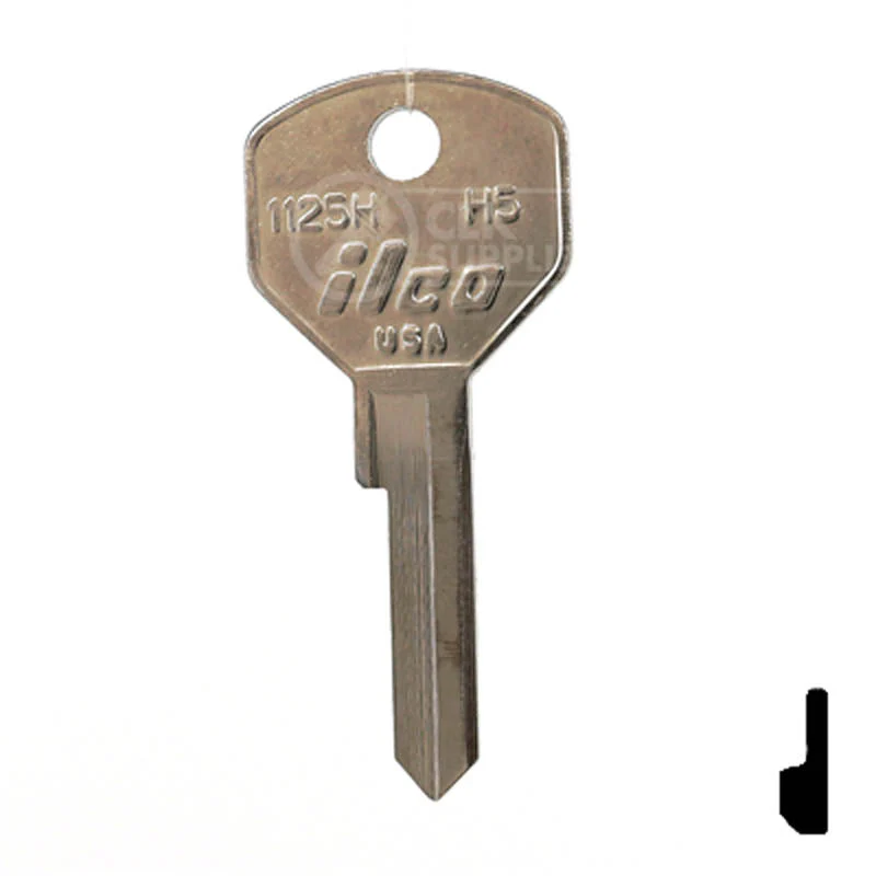 Uncut Key Blank | Ford | H5, 1125H - Image 24