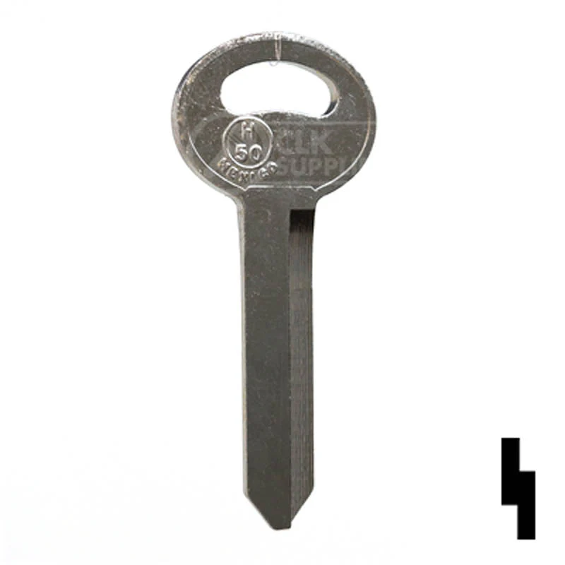Uncut Key Blank | Ford |  H50, S1167FD - Image 2