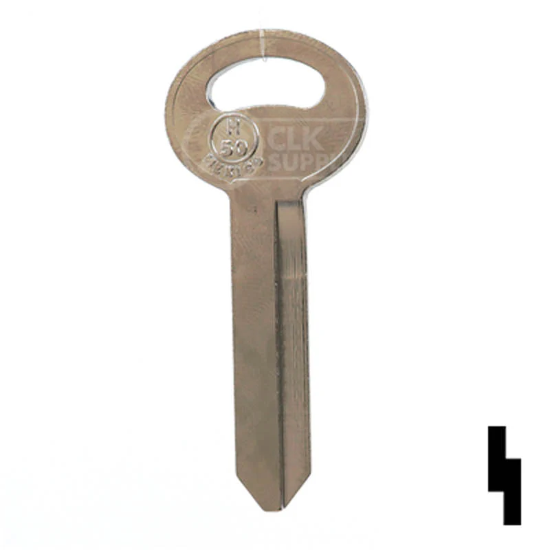 Uncut Key Blank | Ford |  H50, S1167FD - Image 24