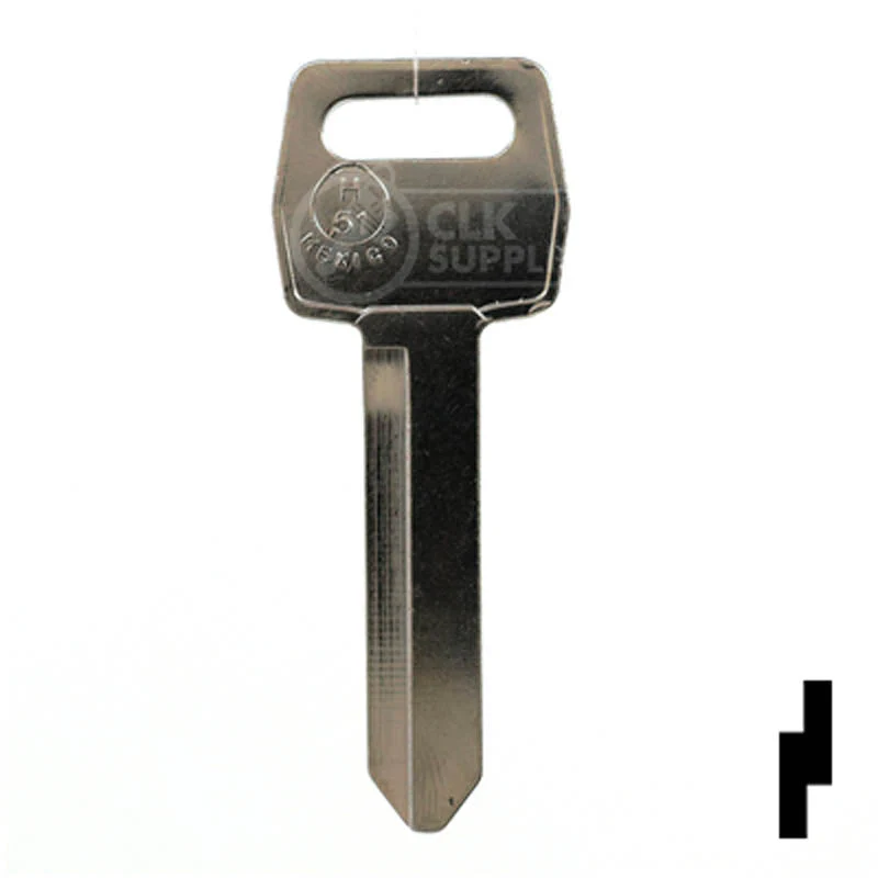 Uncut Key Blank | Ford | H51, 1167FD