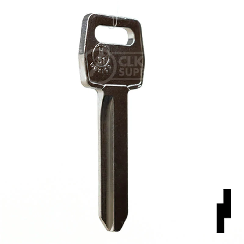 Uncut Key Blank | Ford | H51, 1167FD - Image 4