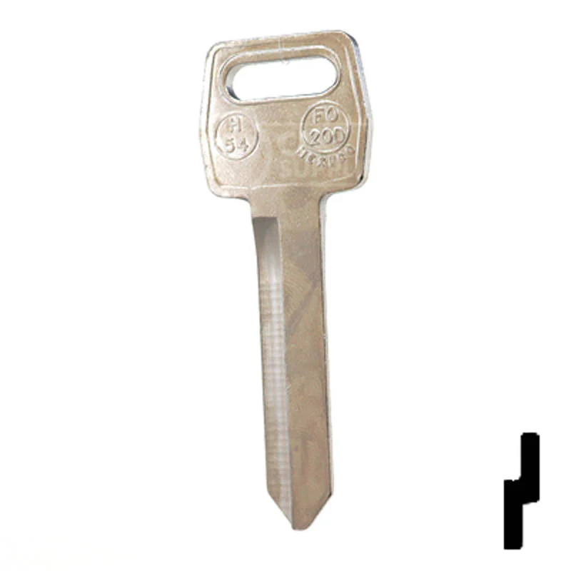 Uncut Key Blank | Ford | H54 - Image 12