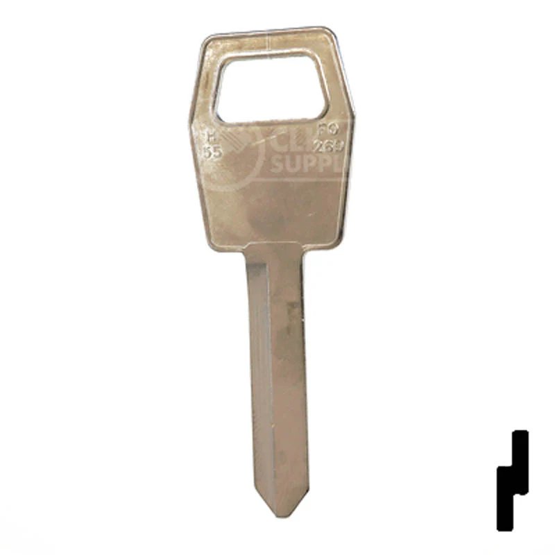 Uncut Key Blank | Ford | H55,1185FD - Image 12