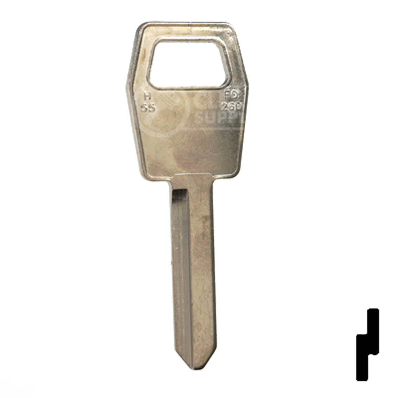 Uncut Key Blank | Ford | H55,1185FD - Image 14