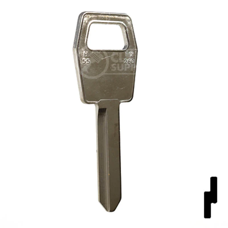 Uncut Key Blank | Ford | H55,1185FD - Image 15