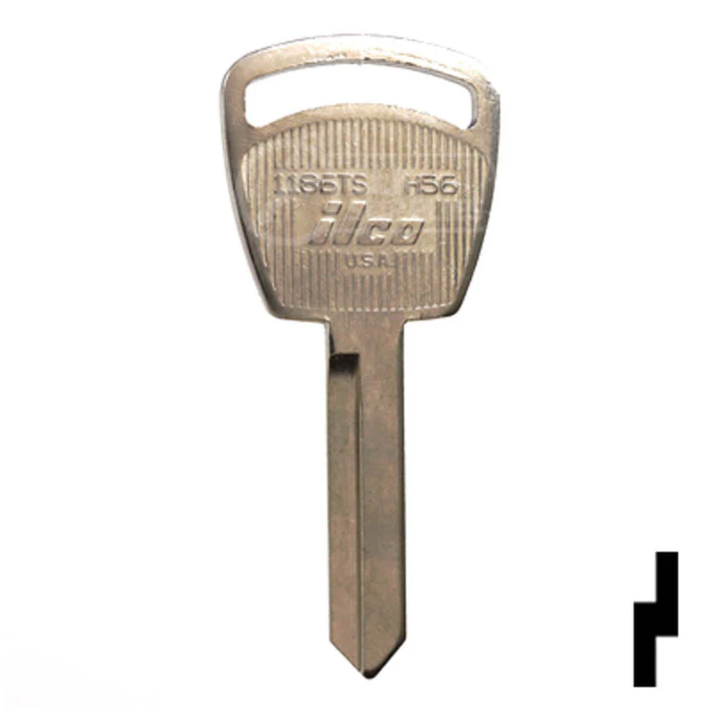 OEM Uncut Key Blank | Ford | H56,1186TS - Image 2