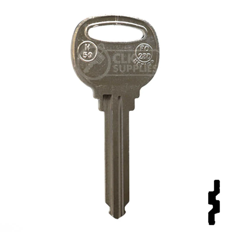 Uncut Key Blank | Ford | H59, X202 - Image 14