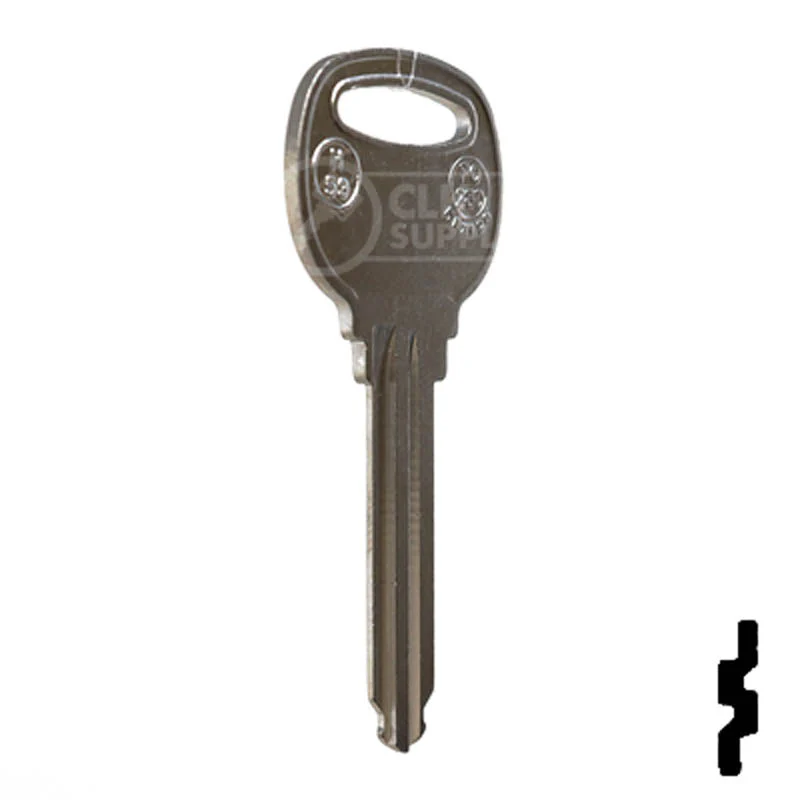 Uncut Key Blank | Ford | H59, X202 - Image 16