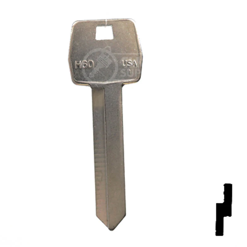 Uncut Key Blank |  Ford | H60, 1190LN
