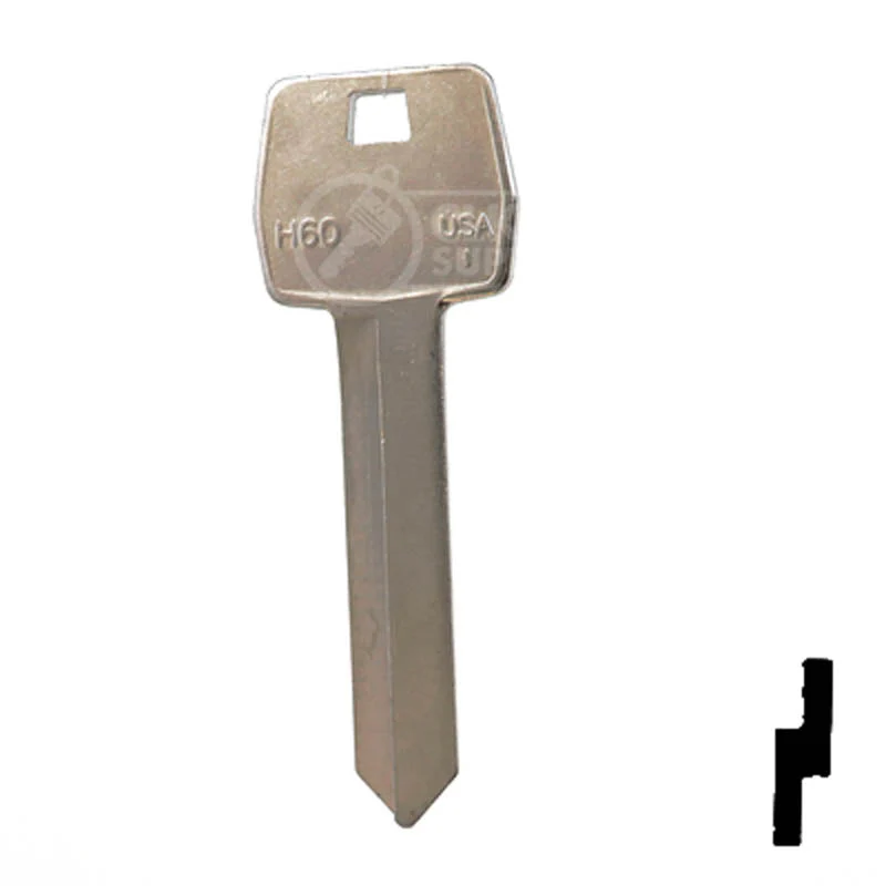 Uncut Key Blank |  Ford | H60, 1190LN - Image 24