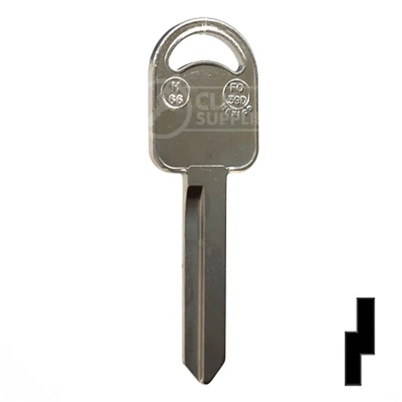 Uncut Key Blank | Ford | H66, 1193MU - Image 15