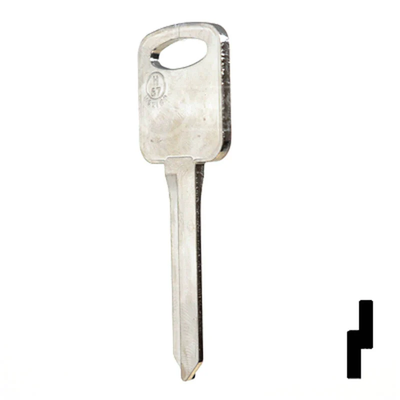 Uncut Key Blank |  Ford | H67, 1193FD - Image 21