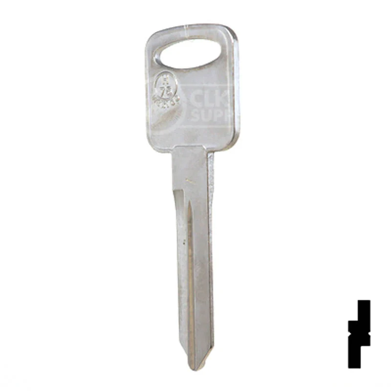Uncut Key Blank | Ford | H75, 1196FD - Image 23