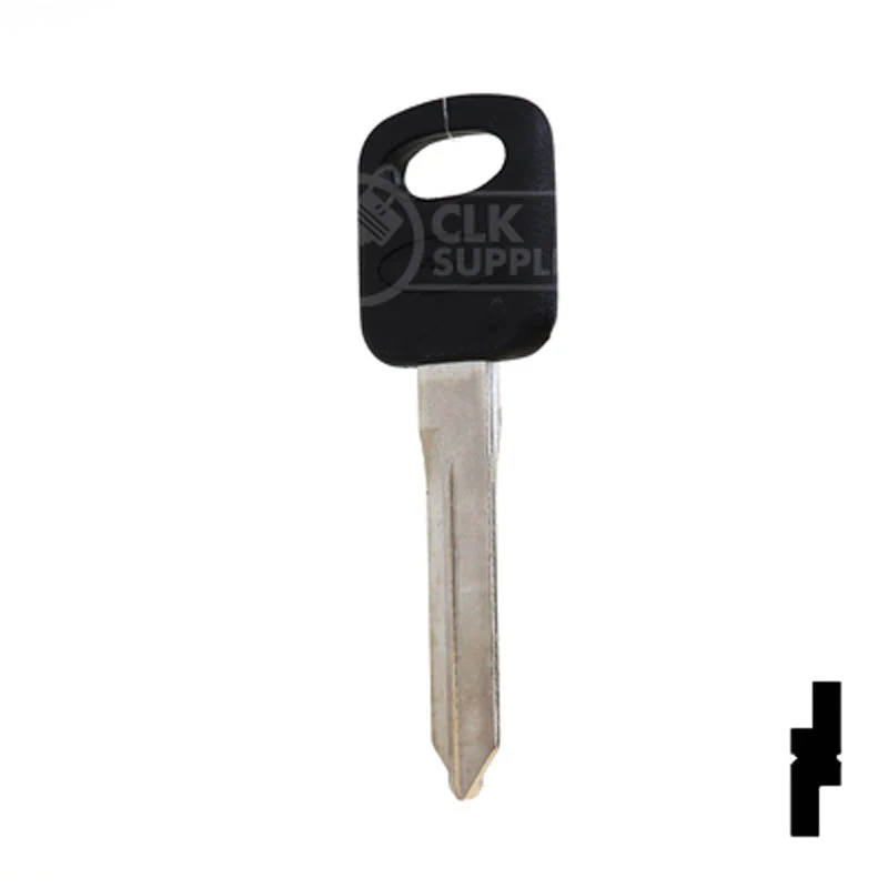Uncut Plastic Head Key Blank | Ford | H75P, 1196FD - Image 11