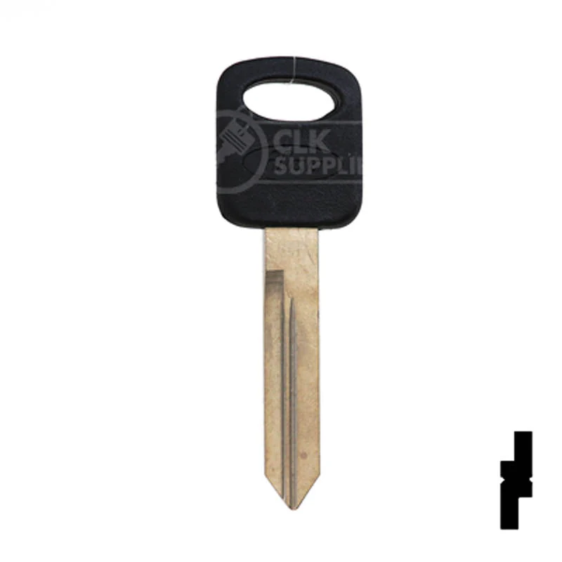 Uncut Plastic Head Key Blank | Ford | H75P, 1196FD - Image 2