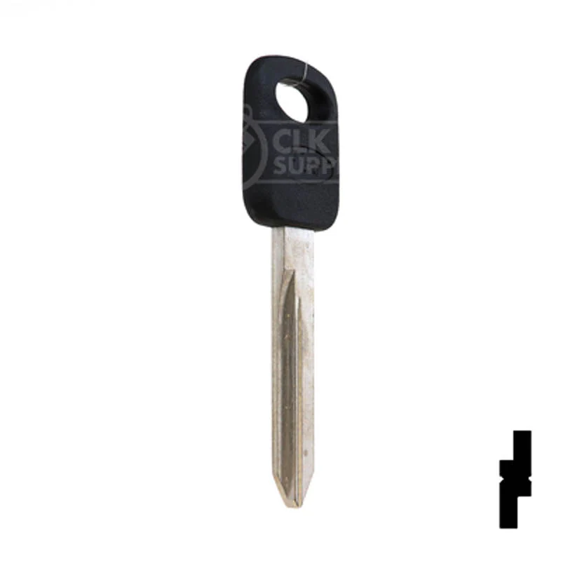 Uncut Plastic Head Key Blank | Ford | H75P, 1196FD - Image 5