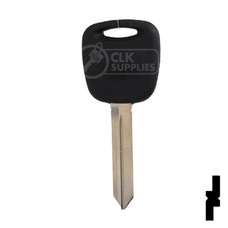 Uncut Plastic Head Key Blank | Ford | H78P, 1196CM - Image 24