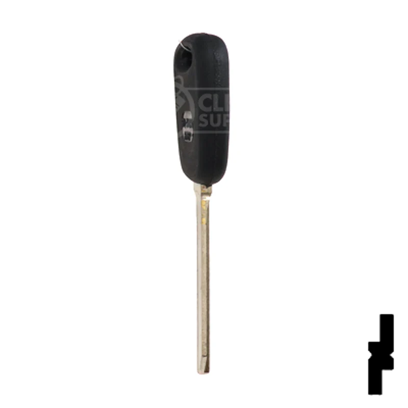Uncut Plastic Head Key Blank | Ford | H78P, 1196CM - Image 8