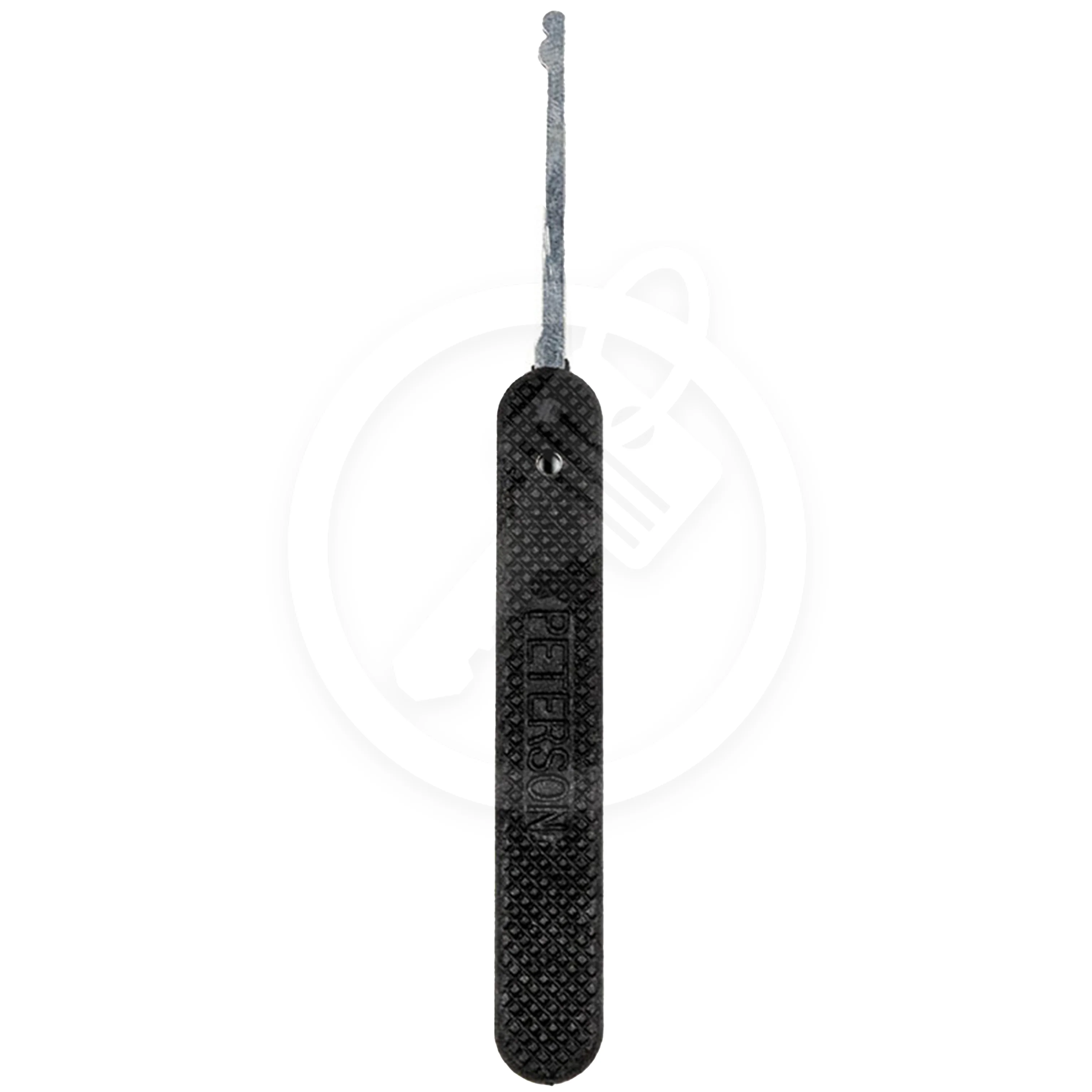 Peterson Lock Pick | Half Snowman | Government Steel with Plastic Grip