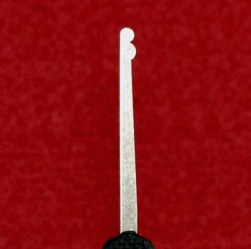 Peterson Lock Pick | Half Snowman | Government Steel with Rubber Handle - Image 2