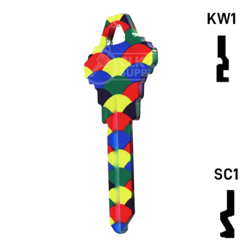 Happy Keys- Balloons Key (Choose Keyway) - Image 10