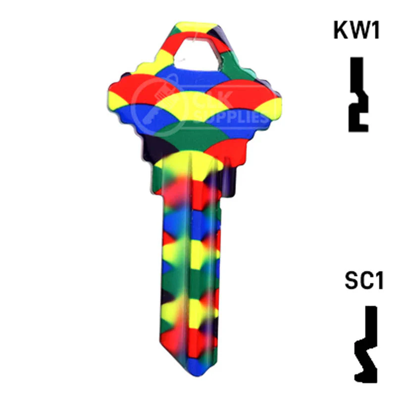 Happy Keys- Balloons Key (Choose Keyway) - Image 2