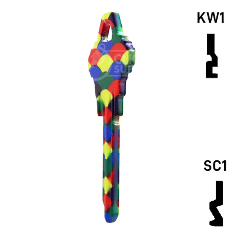 Happy Keys- Balloons Key (Choose Keyway) - Image 21