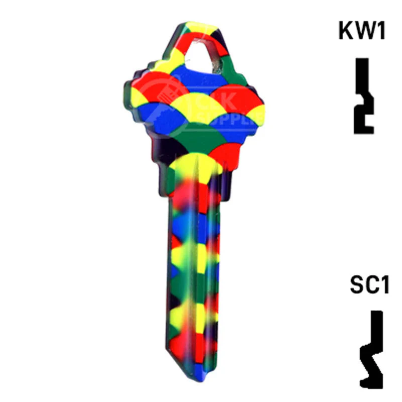 Happy Keys- Balloons Key (Choose Keyway) - Image 4
