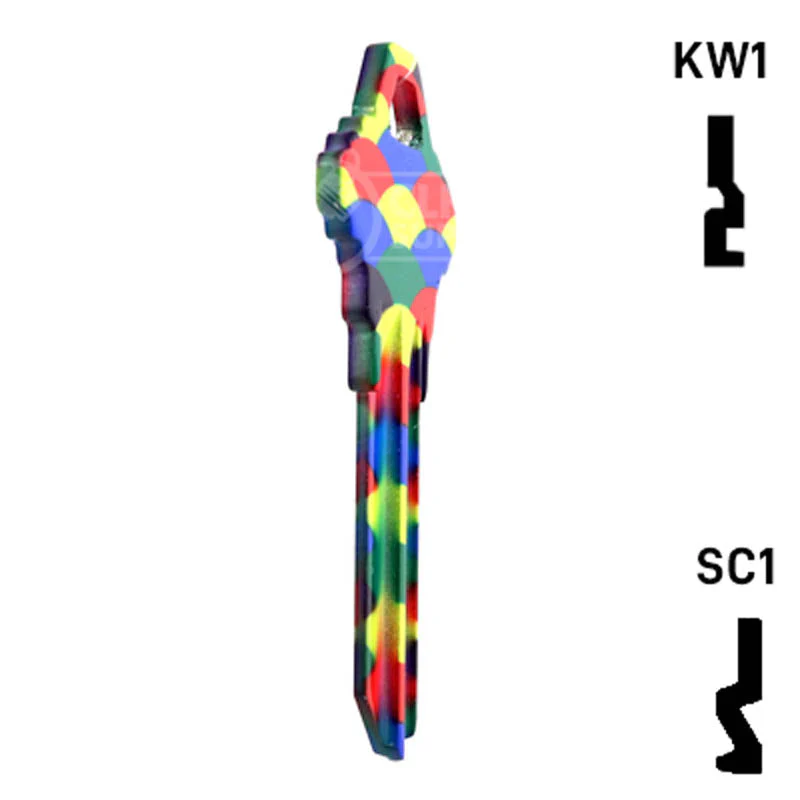 Happy Keys- Balloons Key (Choose Keyway) - Image 6