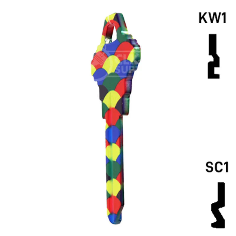 Happy Keys- Balloons Key (Choose Keyway) - Image 9