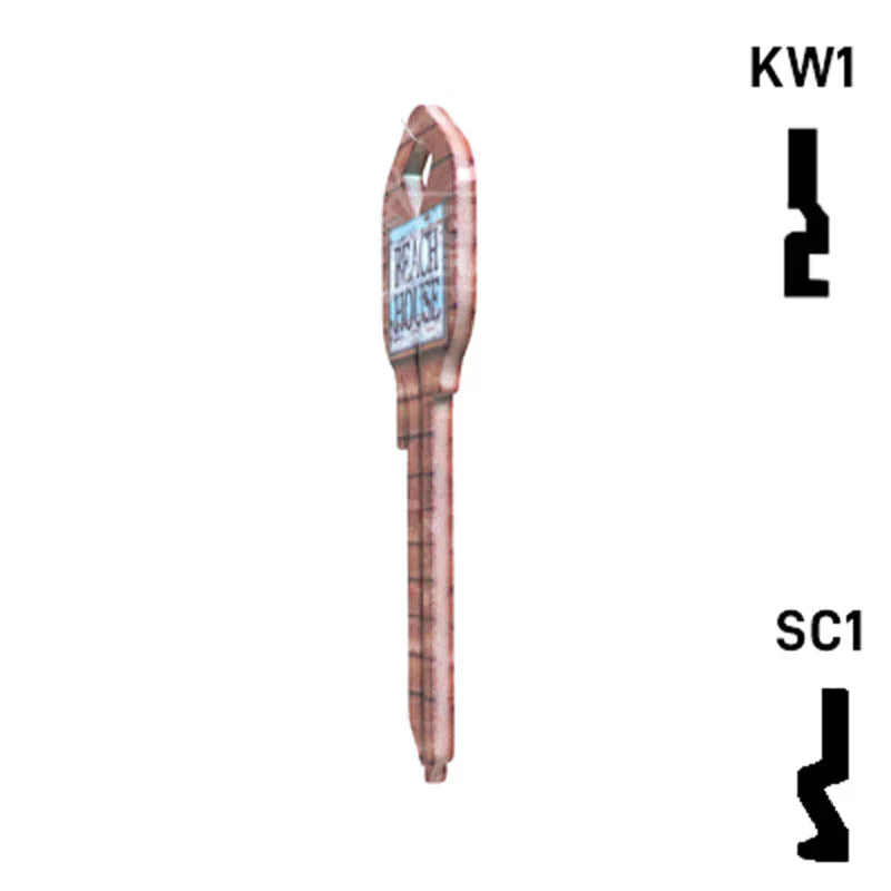 Happy Keys- Beach House Key (Choose Keyway) - Image 20