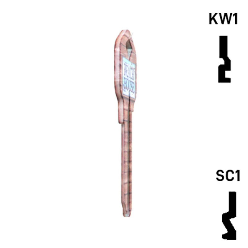 Happy Keys- Beach House Key (Choose Keyway) - Image 6