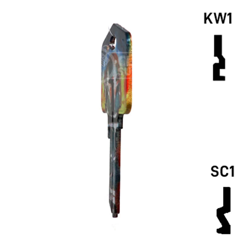 Happy Keys- Boba Fett Key (Choose Keyway) - Image 20