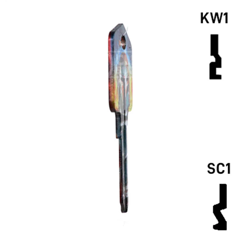 Happy Keys- Boba Fett Key (Choose Keyway) - Image 6