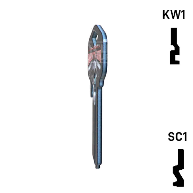 Happy Keys- Born to Ride Key (Choose Keyway) - Image 9