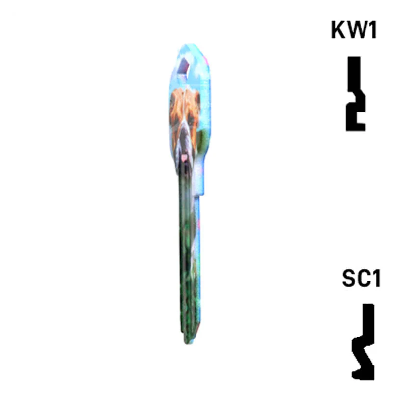 Happy Keys- Bulldog Key (Choose Keyway) - Image 20
