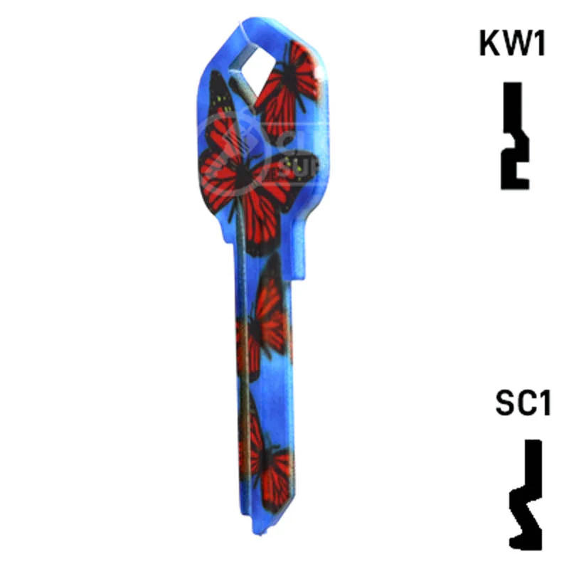 Happy Keys- Butterflies Key (Choose Keyway) - Image 10