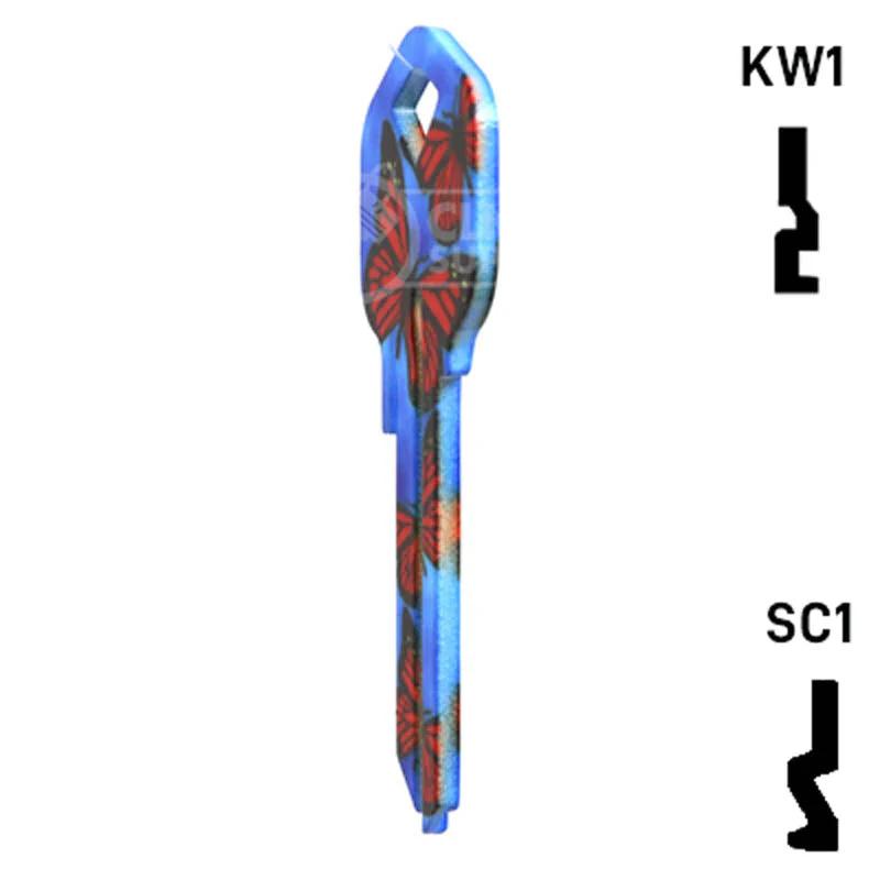 Happy Keys- Butterflies Key (Choose Keyway) - Image 21