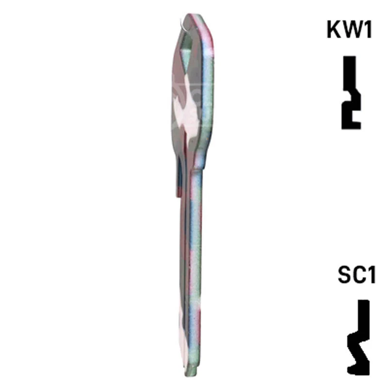 Happy Keys- Camouflage Key (Choose Keyway) - Image 20