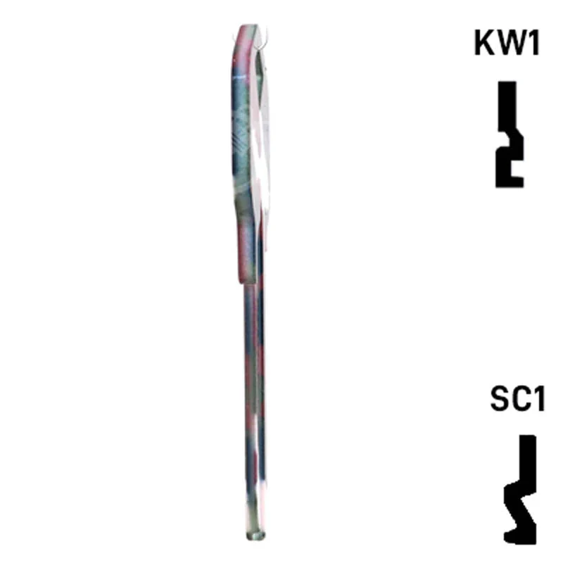 Happy Keys- Camouflage Key (Choose Keyway) - Image 7